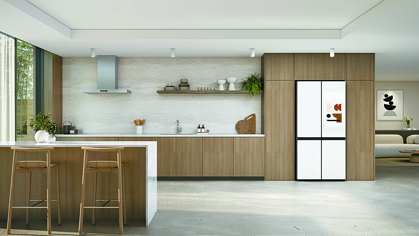 Samsung Electronics' Bespoke refrigerator, which will feature Google’s generative AI model, Gemini, is set to be unveiled at the upcoming CES 2026 in Las Vegas in January 2026 [SAMSUNG ELECTRONICS]