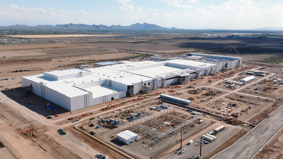 LG Energy Solution's battery plant under construction in Arizona [LG ENERGY SOLUTION]