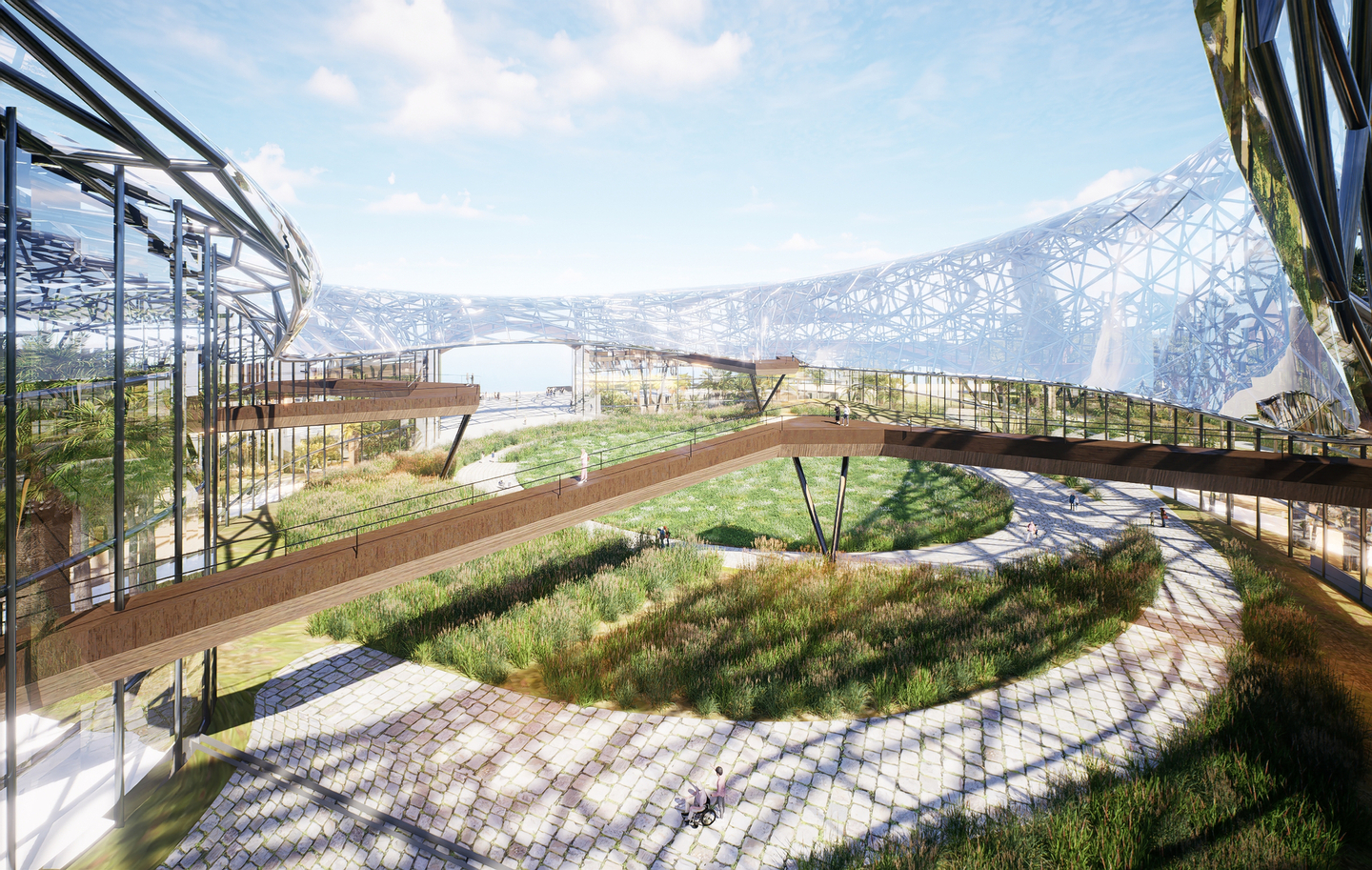 A rendering of the planned Ganjeolgot Botanical Garden [ULJU COUNTY GOVERNMENT]