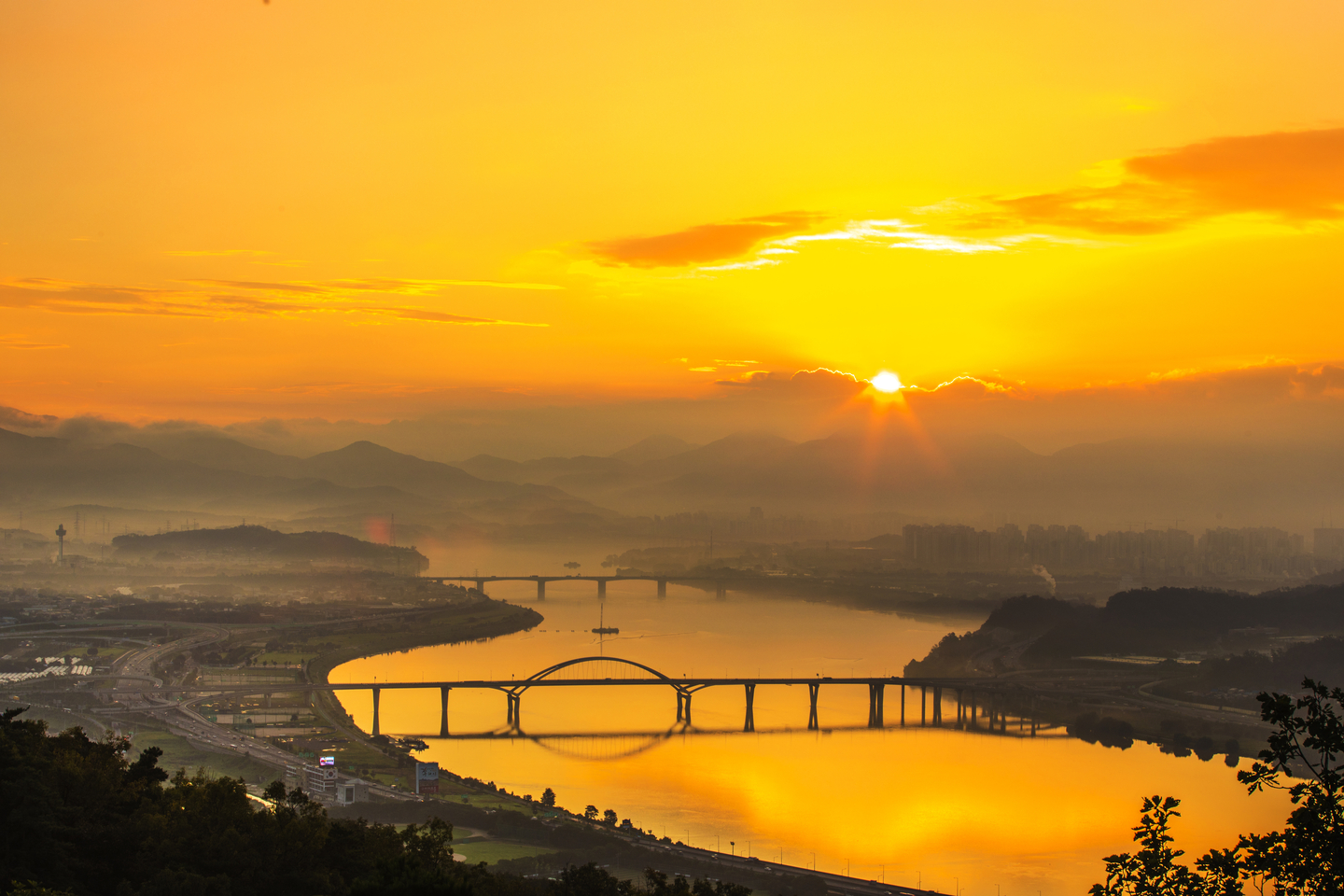 A sunrise view from Mount Acha [GETTY IMAGES BANK]