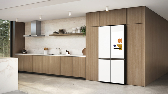 Samsung Electronics’ Bespoke AI Refrigerator, the first home appliance mounted with Google’s AI Gemini [SAMSUNG ELECTRONICS]