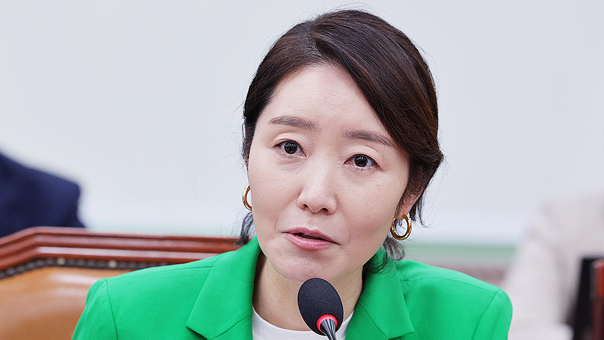 Kang Sun-woo, former representative of the Democratic Party, speaks during a meeting of the National Assembly’s Foreign Affairs and Unification Committee in Seoul. [NEWS1] 