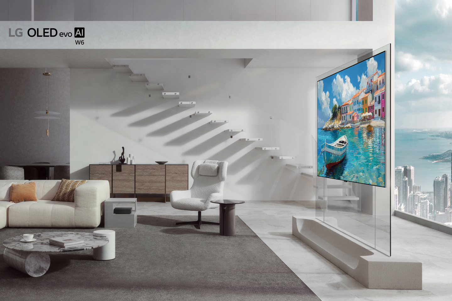 LG Electronics' 9 ultra slim TV showcased at the CES 2026 [LG ELECTRONICS]