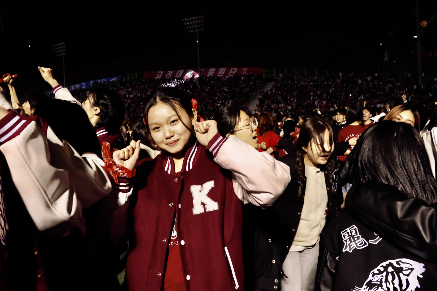 Ariel Do, a 2022 undergraduate Global Korea Scholarship recipient, takes a photo during the Korea-Yonsei Games. [ARIEL DO]