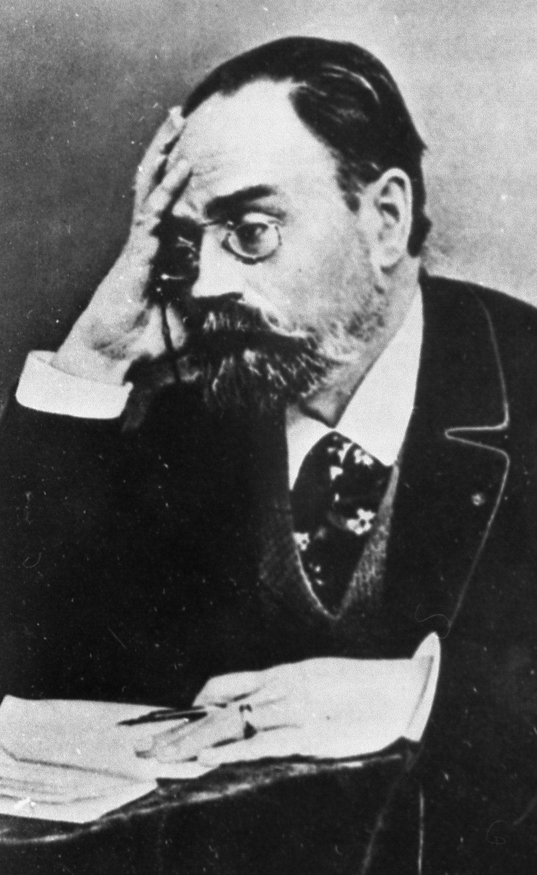 Portrait of French writer  Emile Zola. [WIKIPEDIA]