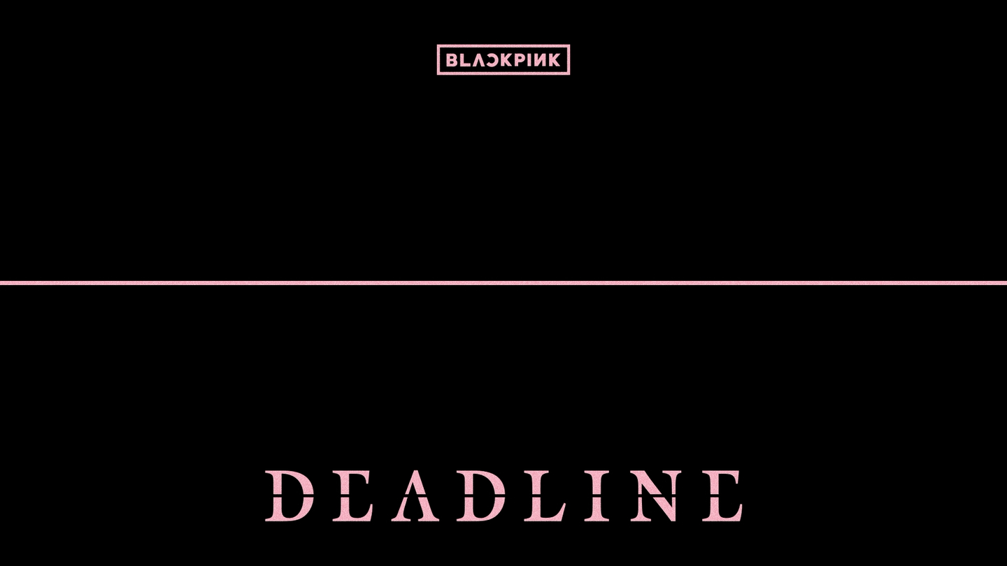 A teaser image for Blackpink's EP ″Deadline″ [YG ENTERTAINMENT]