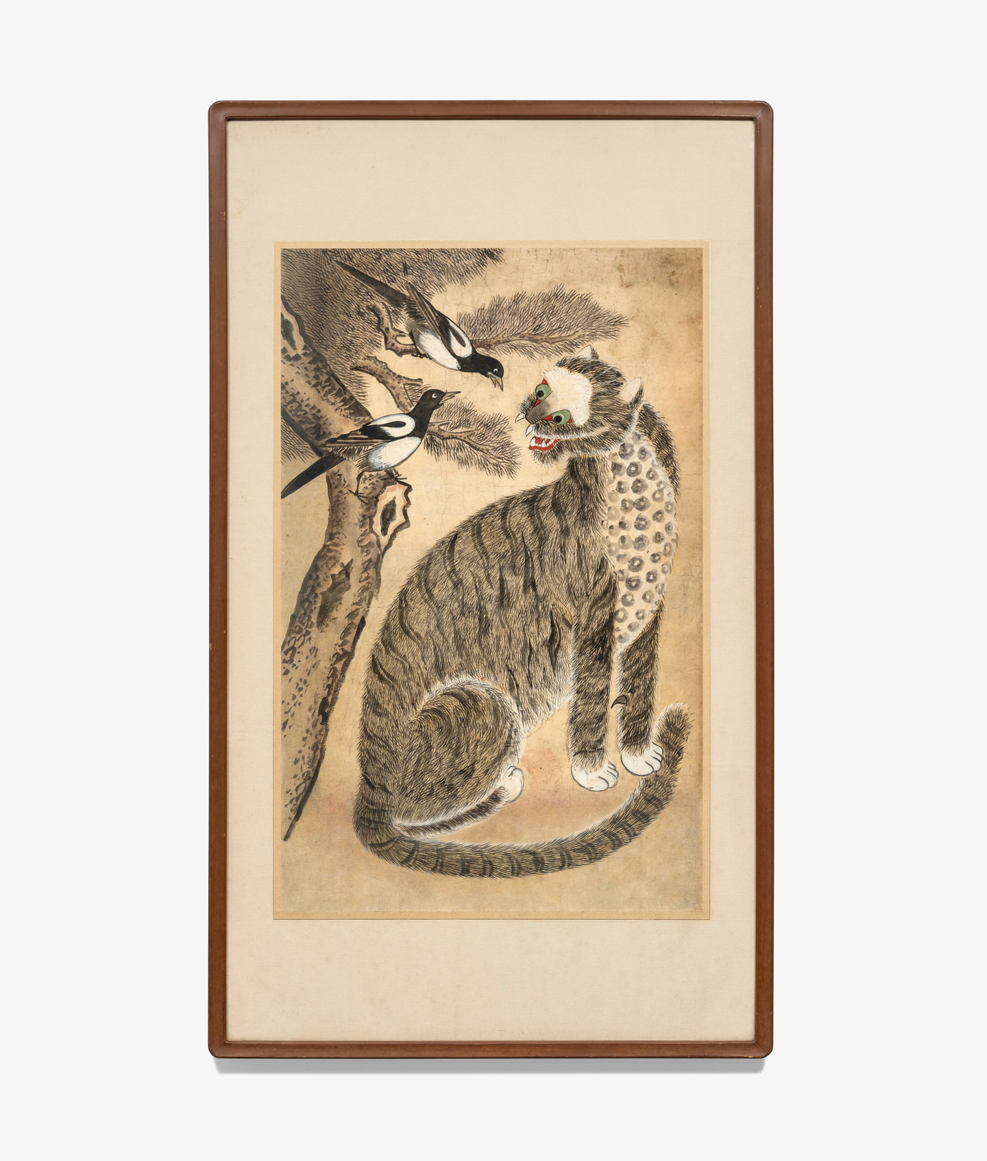 Hokjakdo, featuring a tiger and two magpies [GALLERY HYUNDAI]