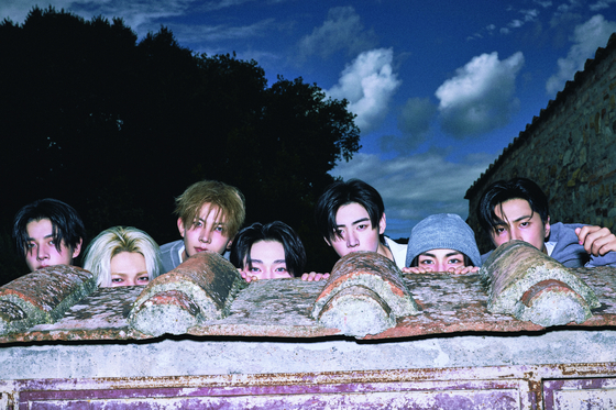 A promotional image for boy band Enhypen's seventh EP, "The Sin: Vanish" [BELIFT LAB]