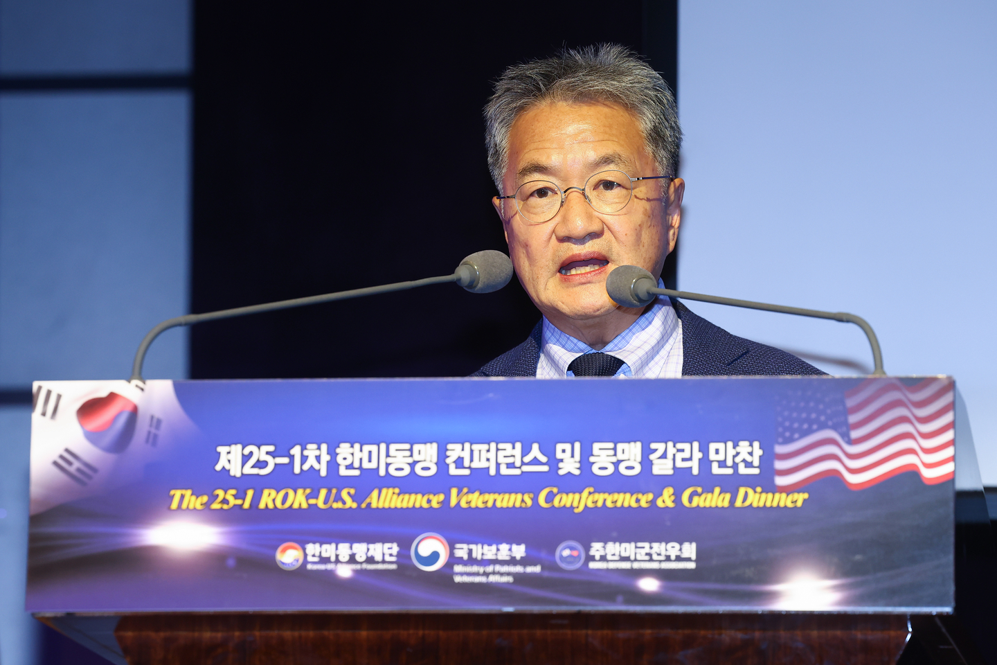 Former U.S. Ambassador to Korea Joseph Yun delivers an address during the Korea-U.S. Alliance conference at a Seoul hotel on Sept. 17, 2025. [YONHAP]