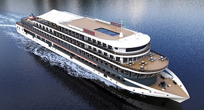 An electric propulsion ship powered by batteries from the Chinese battery company CATL [CATL]