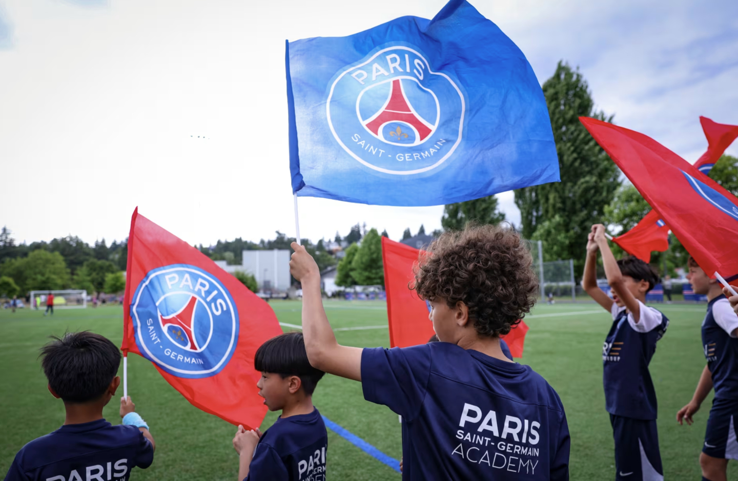 The Paris Saint-Germain (PSG) Academy players train during the ninth edition of the PSG Academy World Cup, which took place in Paris from May 17 to 25, 2025. [PARIS SAINT-GERMAIN]