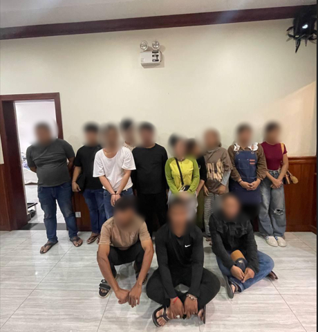 Members of a phishing ring operating in Cambodia [GYEONGGI BUKBU PROVINCIAL POLICE]