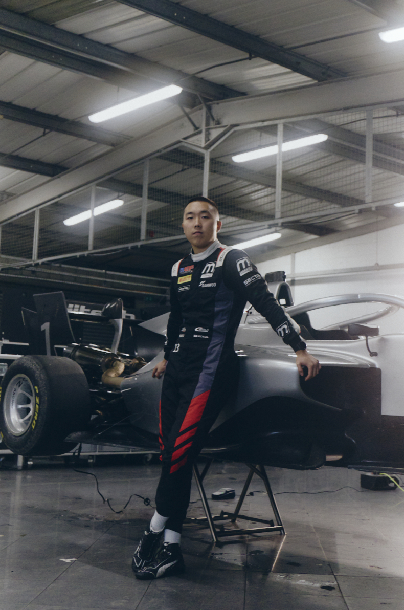 Korean racing driver Shin Woo-hyun [SHIN WOO-HYUN]