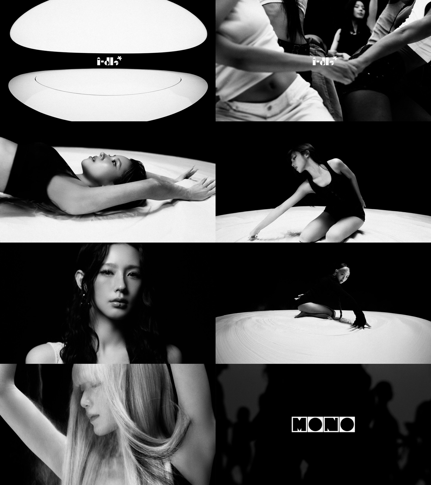 Girl group i-dle's ″Mono″ teaser photos [CUBE ENTERTAINMENT]