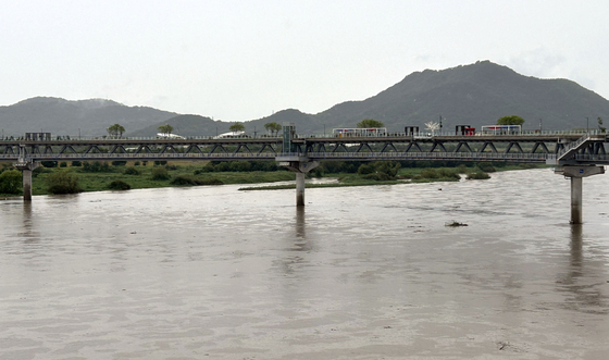 The Geum River in Sejong on July 8, 2024 [YONHAP]