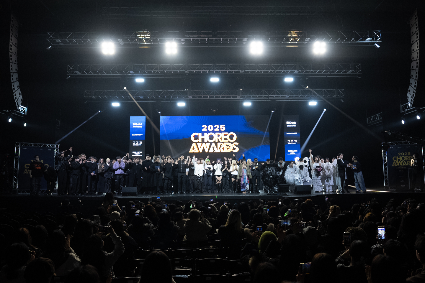 The Korea Choreography Copyright Association (KCCA) hosted the 2025 Choreo Awards at the Yes24 Live Hall in eastern Seoul on Jan. 24. [KCCA] 