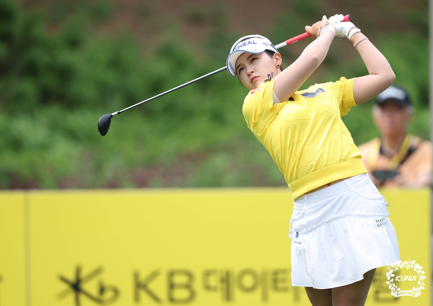 Park Hyun-kyung competes at the KB Financial Star Championship in Icheon, Gyeonggi on Sept. 4, 2025. [NEWS1] 