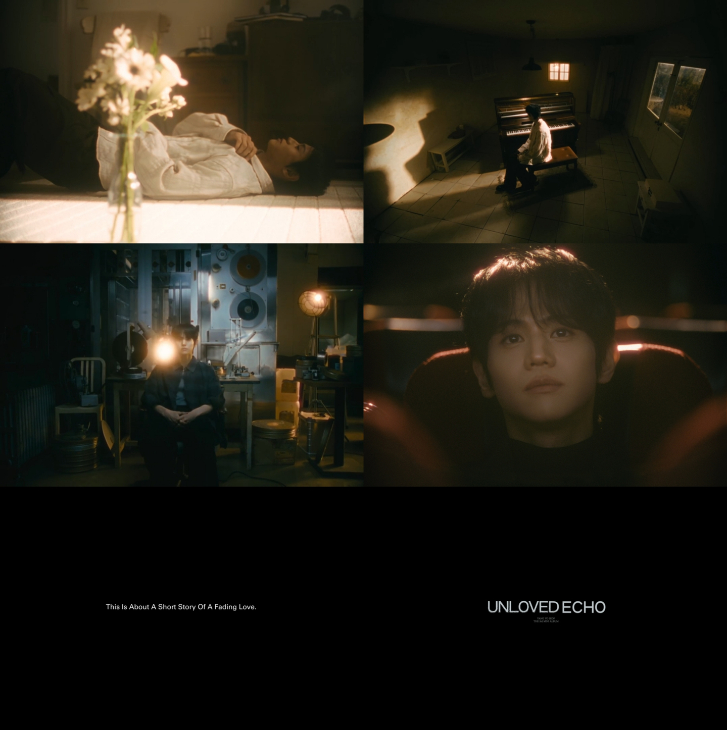 A promotional image for Yang Yo-seob's EP ″Unloved Echo″ [HNS HQ]