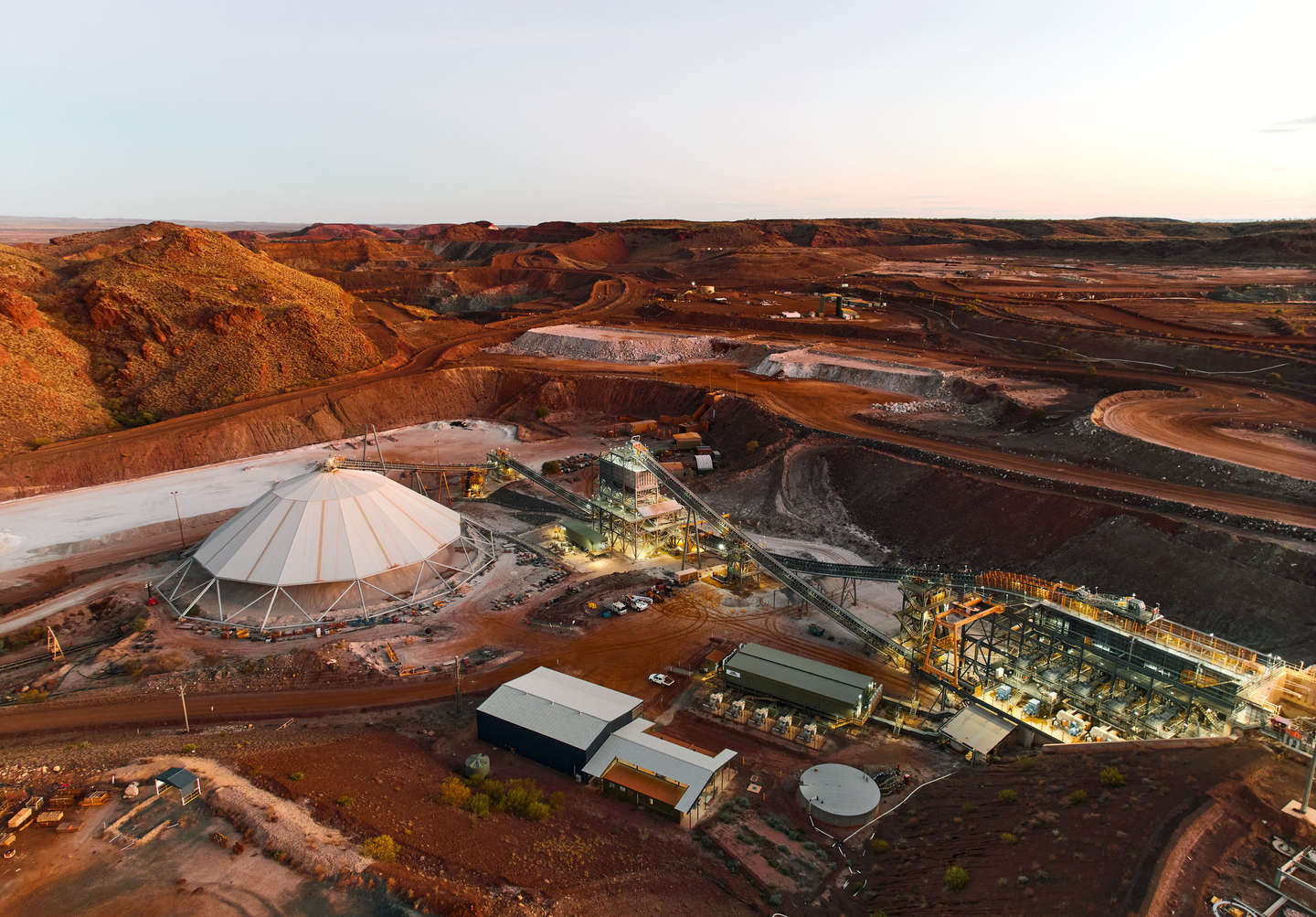 A view of the Wodgina lithium mine in Australia, owned and operated by Australia’s Mineral Resources [POSCO]
