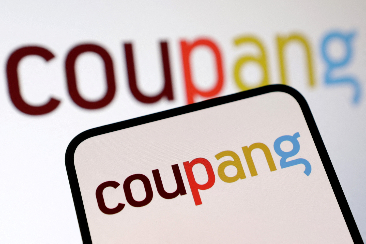 A Coupang logo is seen in this illustration taken on Feb. 11, 2025. [REUTERS/YONHAP]