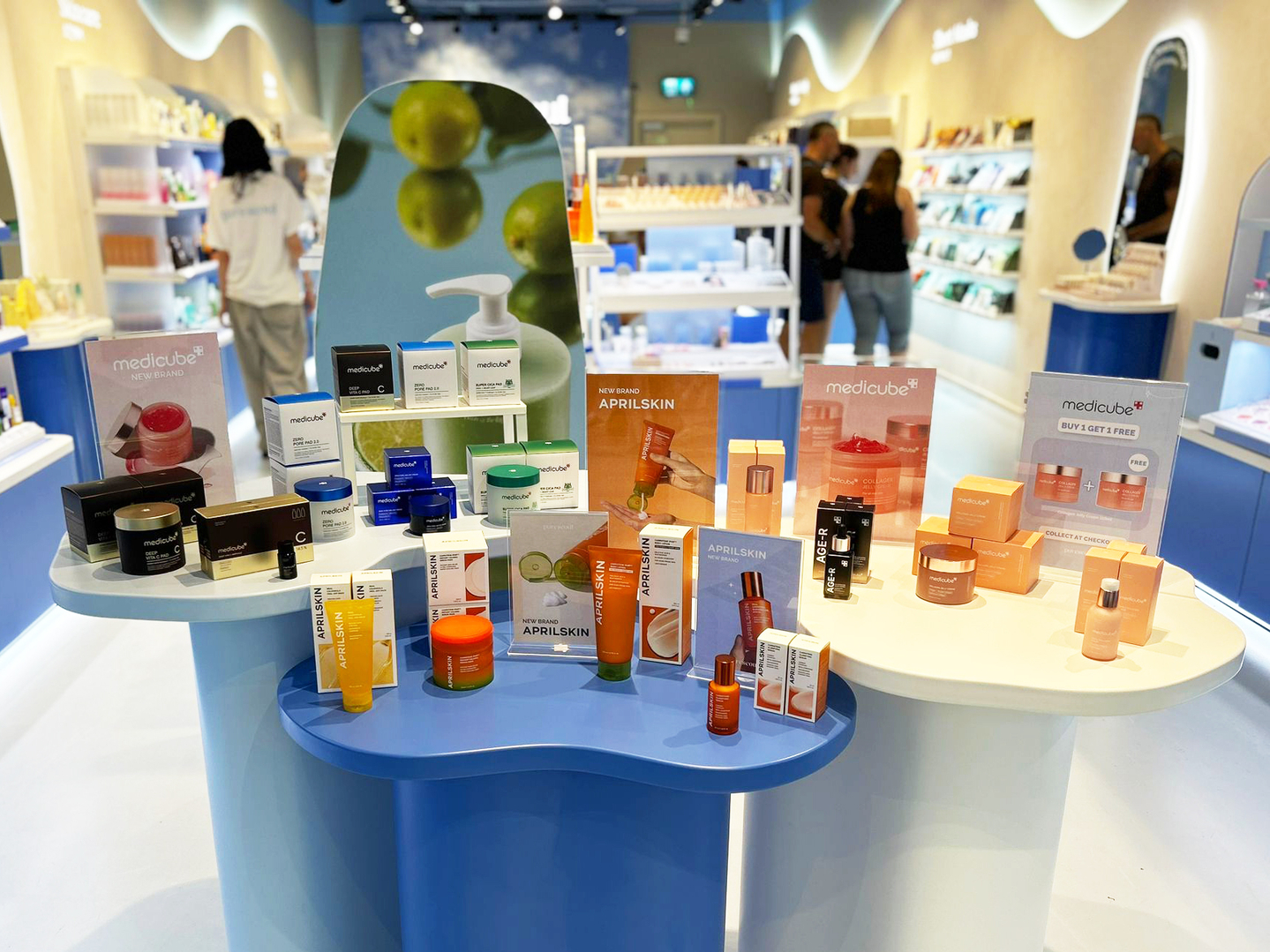 Medicube products are sold at K-beauty specialty retailer Pure Seoul in Britain. [APR]