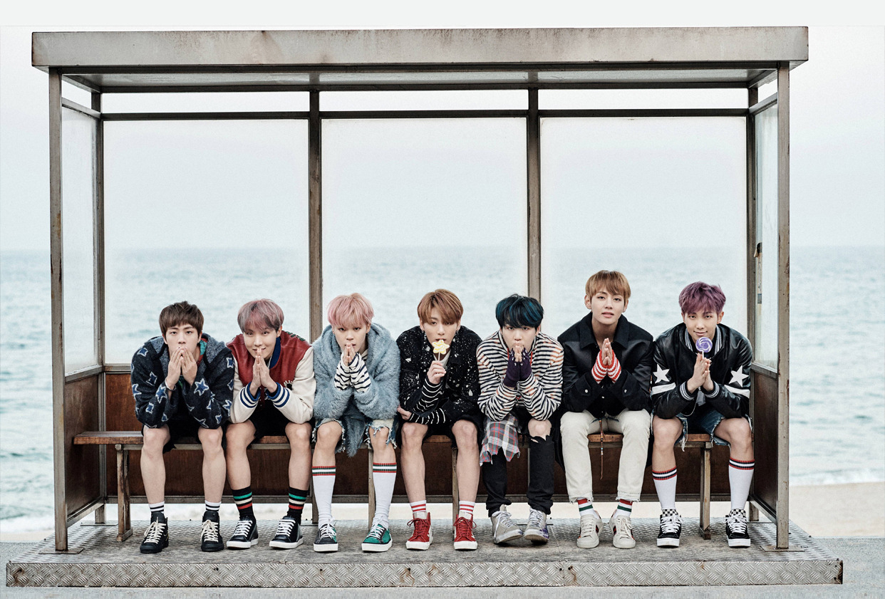 A concept photo for BTS's special album ″You Never Walk Alone″ (2017) [BIGHIT MUSIC]