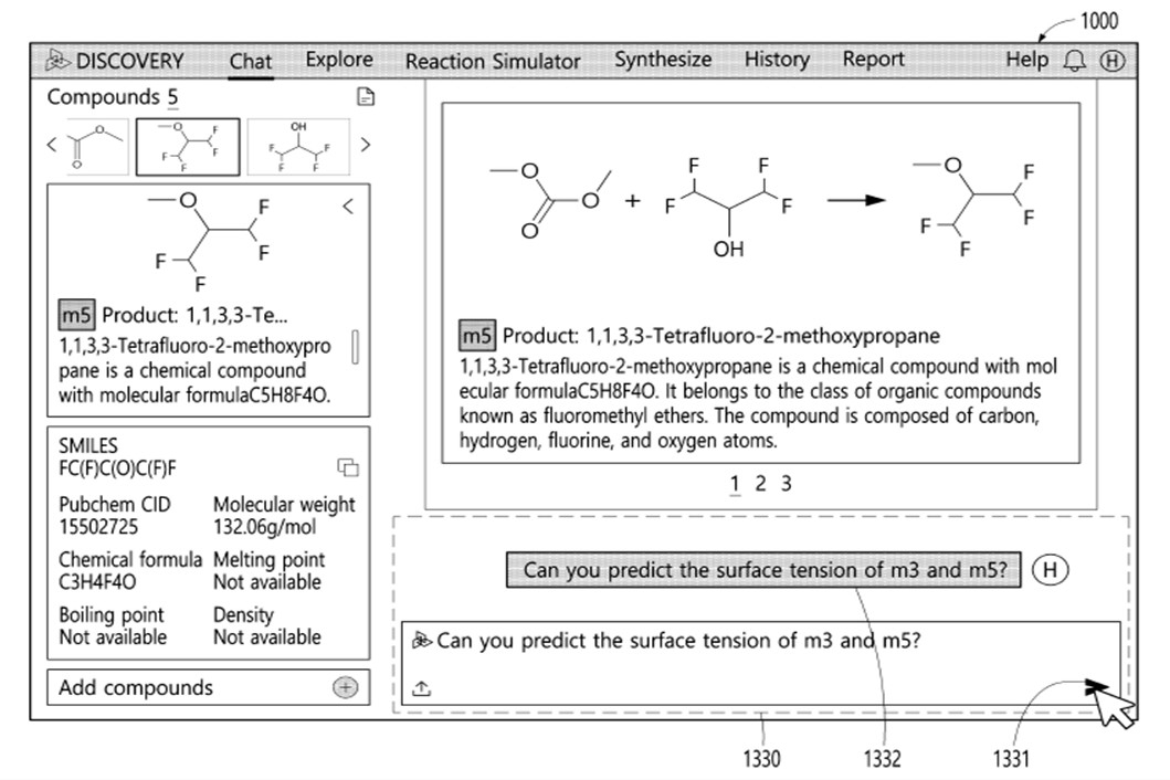 This image provided by LG AI Research on Feb. 3 shows a demonstration of the Exaone Discovery, an agentic AI platform. [LG AI RESEARCH]