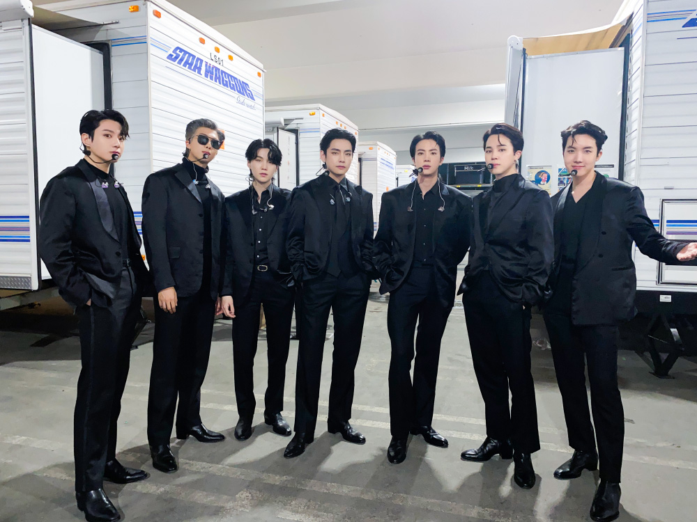 Boy band BTS [DISNEY+]