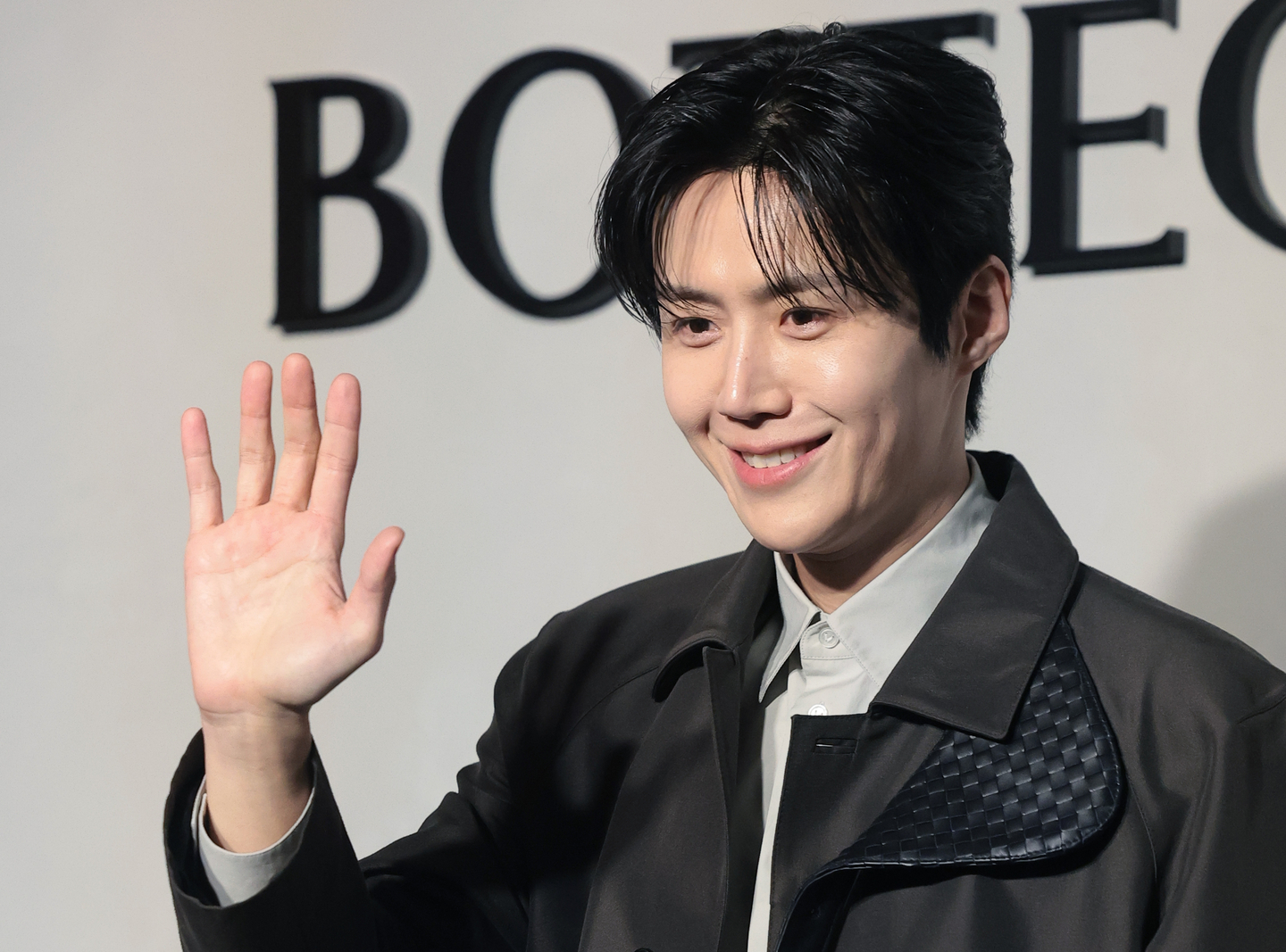 Actor Kim Seon-ho poses during a fashion event in Seongdong District, eastern Seoul, on Jan. 28. [NEWS1]