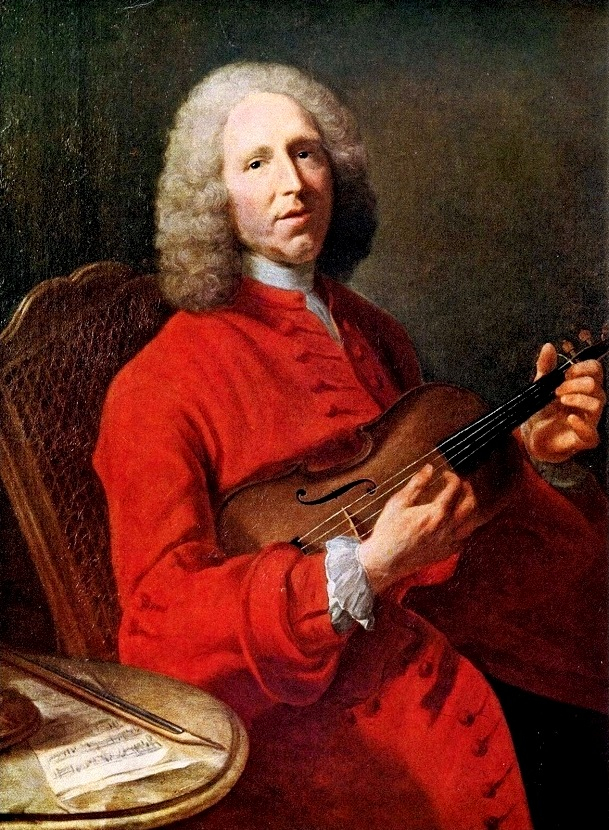 Portrait of Jean-Philippe Rameau, by Jacques Aved, 1728. [WIKIPEDIA]