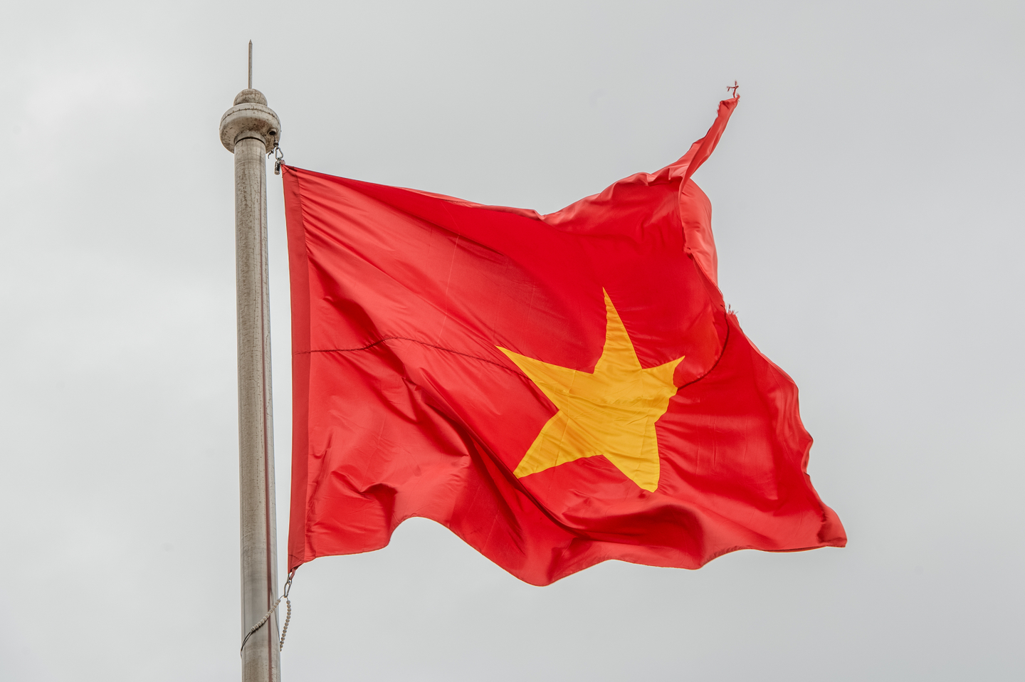 The Vietnamese flag [TASS/YONHAP]