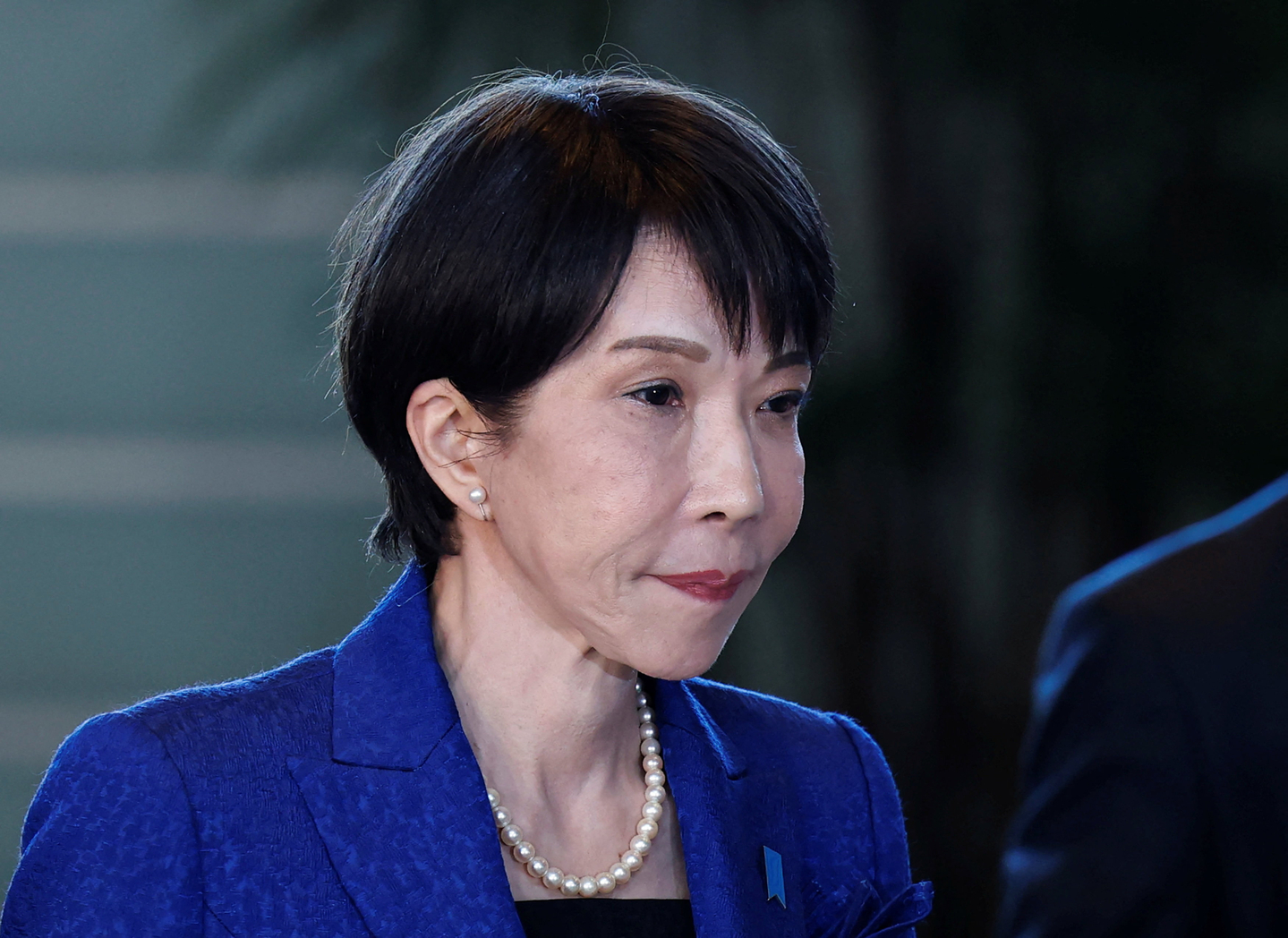 Japan's Prime Minister Sanae Takaichi, the leader of the ruling Liberal Democratic Party, arrives at the prime minister's office in Tokyo on Feb. 9 after her party's historic election win on Feb. 8. [REUTERS/YONHAP]