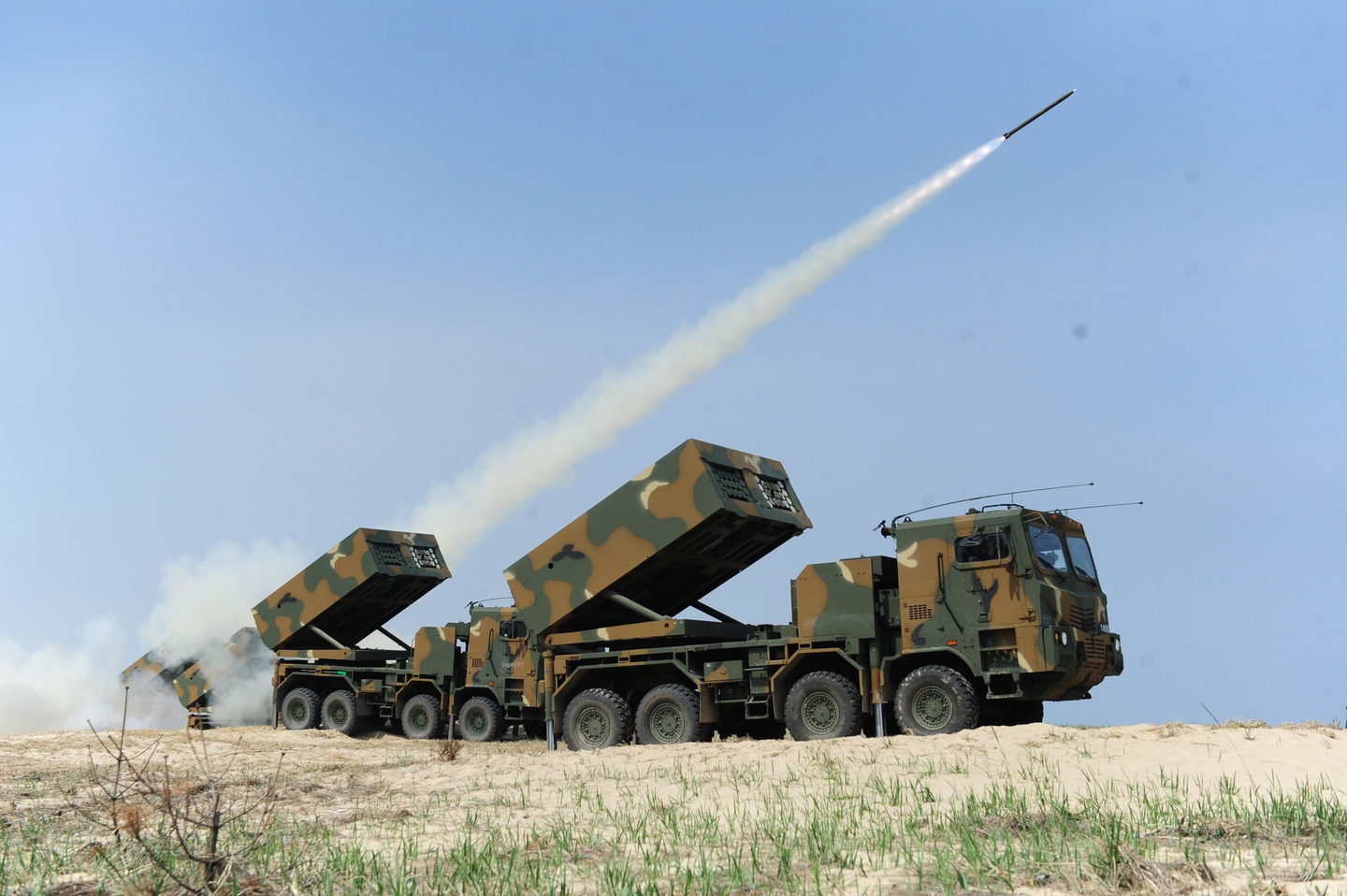 Hanwha Aerospace's Chunmoo multiple rocket launcher system [HANWHA AEROSPACE]