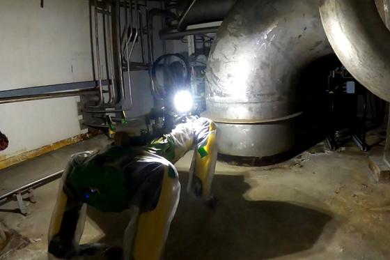 Spot, the four-legged robot dog, developed by Hyundai Motor Group-backed Boston Dynamics, has been deployed at the Sellafield nuclear site in Britain, where it is being used to support decommissioning operations. [HYUNDAI MOTOR GROUP]