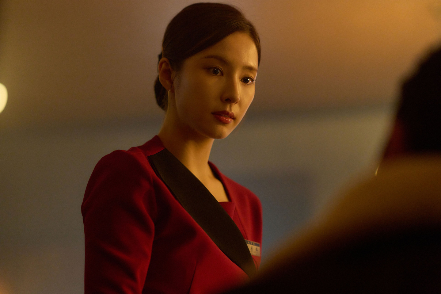 Still of actor Shin Sae-kyeong in director Ryoo Seung-wan's action film ″Humint″ [NEW]