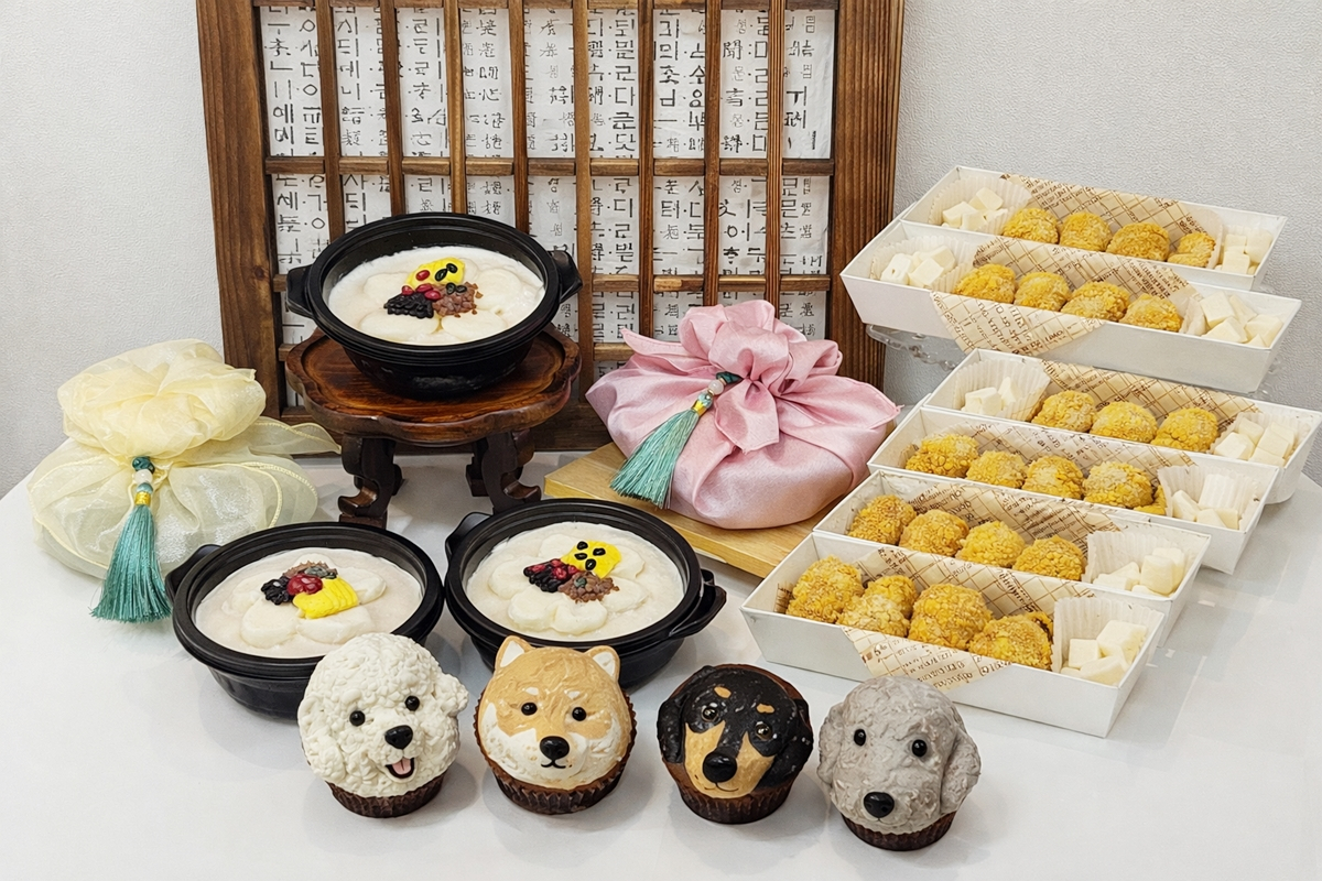 Pet-friendly treats made during Kinock’s cooking class [KYOWON]