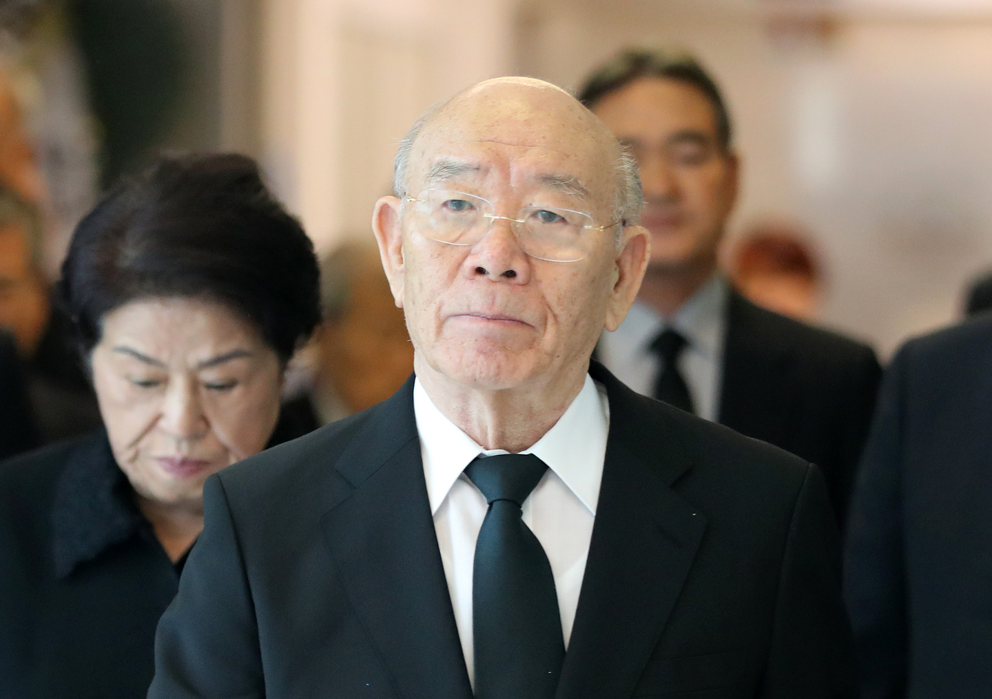 Late former President Chun Doo Hwan is seen at Seoul National University Bundang Hospital's funeral hall in Seongnam, Gyeonggi on July 3, 2019. [NEWS1]