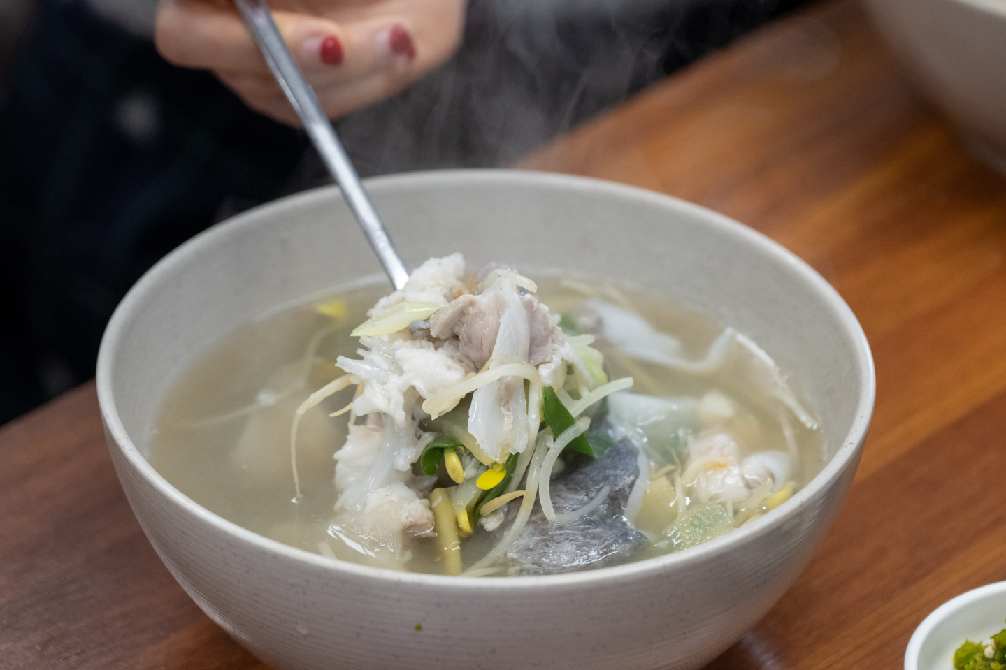 A hot bowl of Gombi soup [GNC 21]