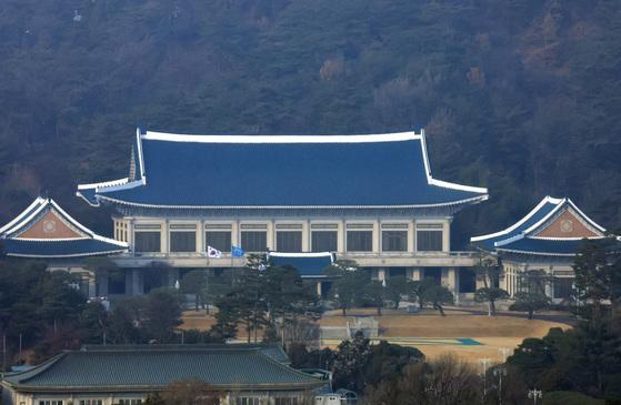 The Blue House is seen in central Seoul on Dec. 29, 2025. [NEWS1] 