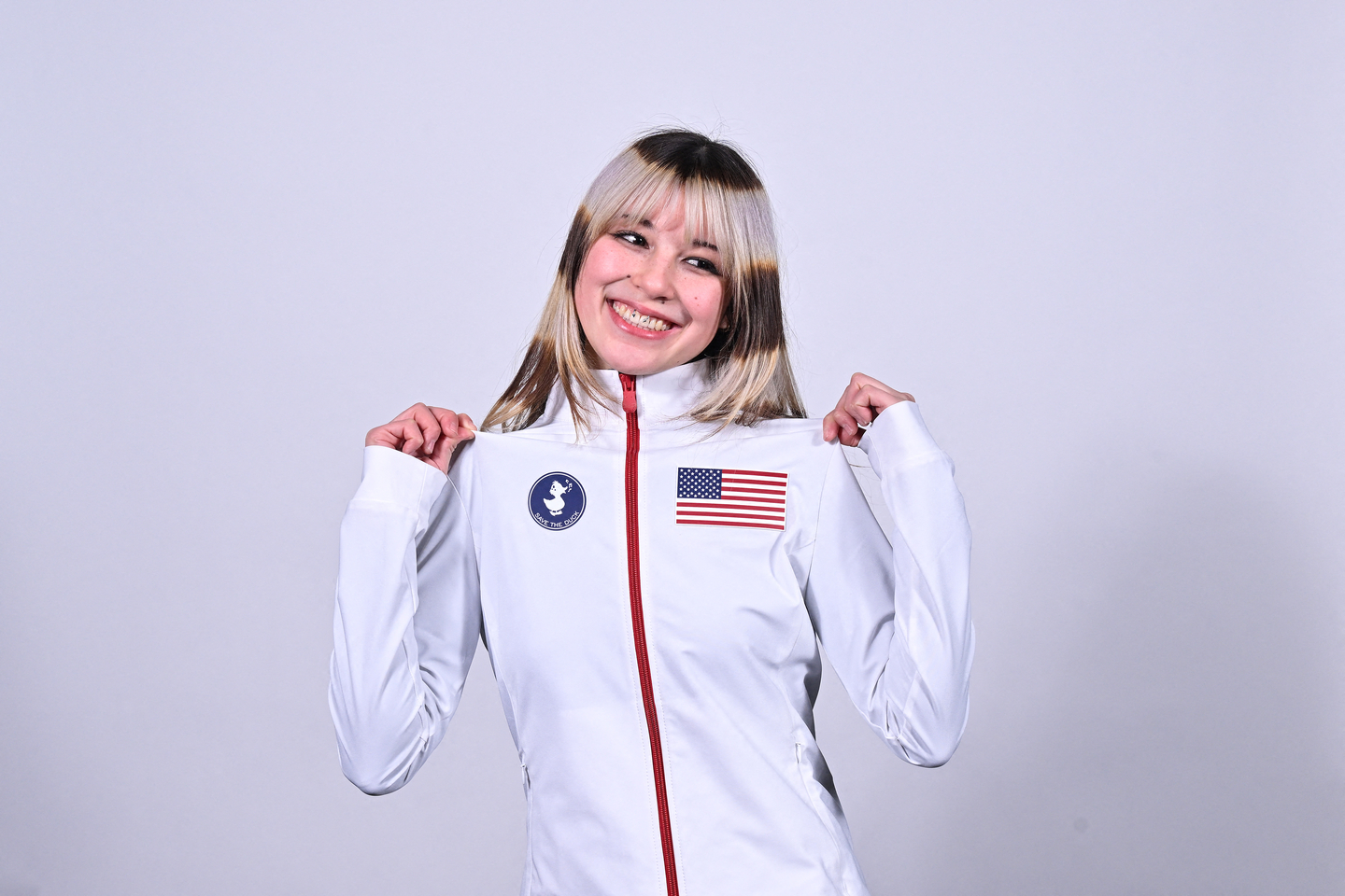 U.S. figure skater Alysa Liu poses for a photo following the 2026 Milan Olympics figure skating team announcement show in Missouri on Jan.11. [REUTERS/YONHAP]