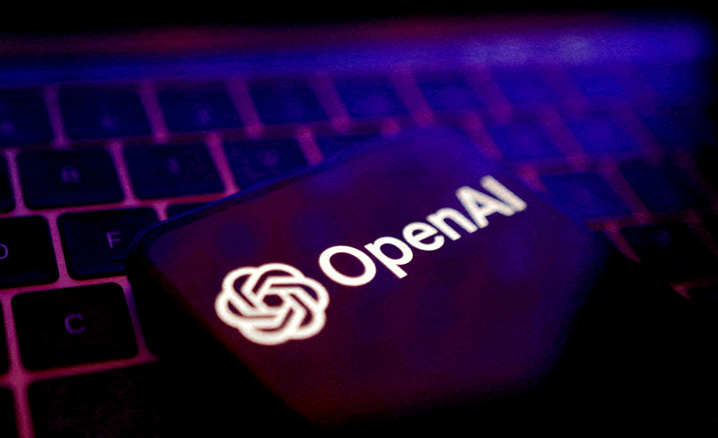 The OpenAI logo is seen in this illustration from May 20, 2024. [REUTERS/YONHAP]