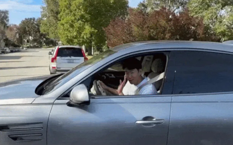 This short Instagram clip of Son Heung-min driving through Los Angeles in a Genesis GV80 Coupe has racked up more than 670,000 views since being posted on Feb. 22. [SCREEN CAPTURE]