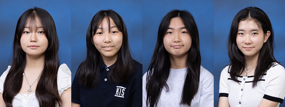 SOLAR CHOI, YURI CHOI, CLAIRE KIM AND ALICE LIM