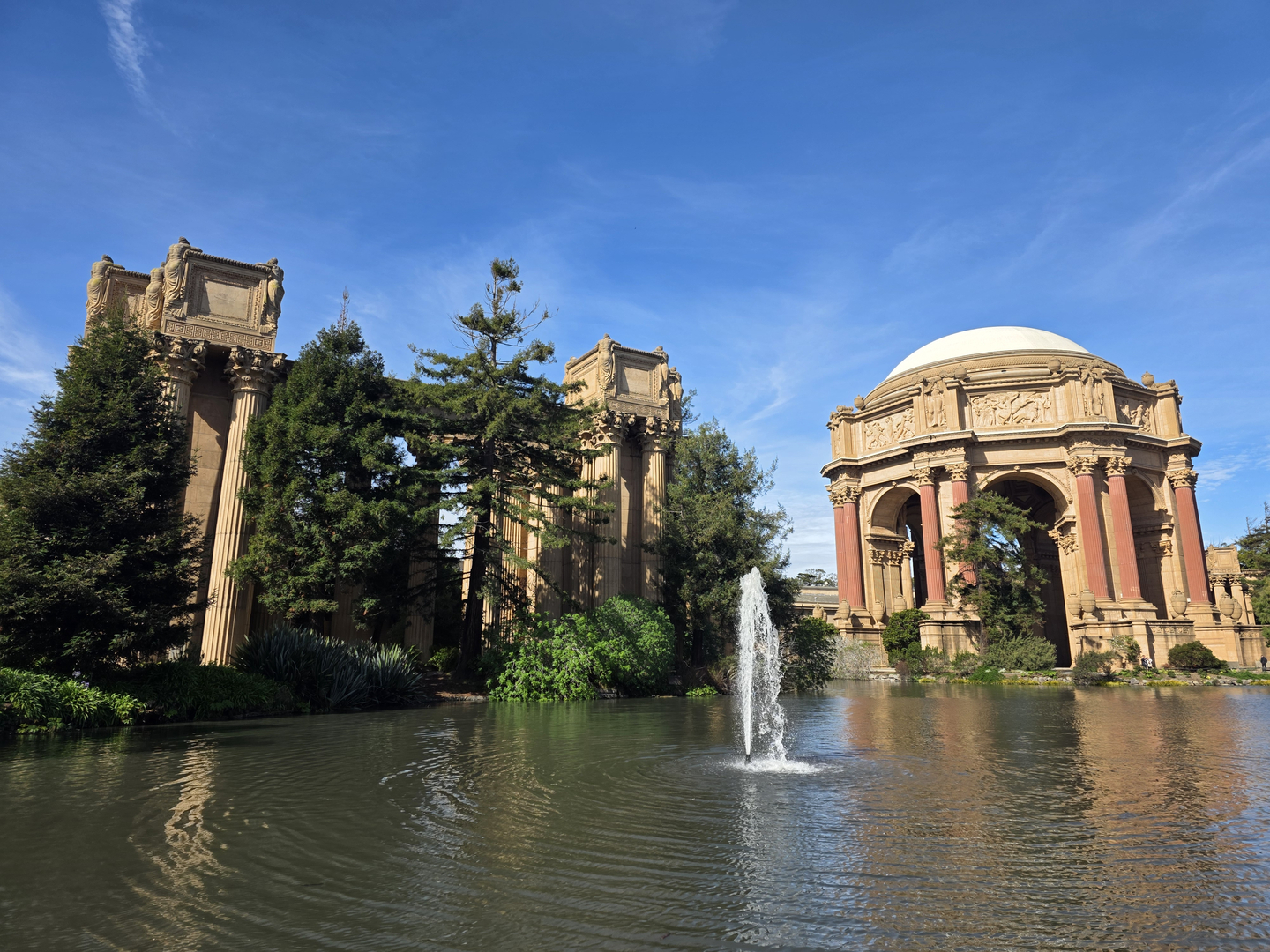 A view of the Palace of Fine Arts in San Francisco, where Samsung Electronics held its Galaxy Unpacked 2026 event on Feb. 25. The company used the same venue in 2020 to unveil new products, including the Galaxy Z Flip. [LEE YOUNG-KEUN]