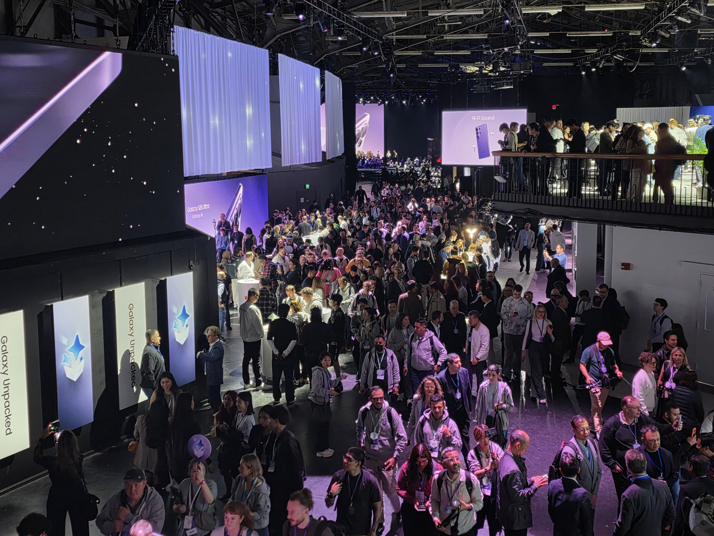 Samsung Electronics' Galaxy Unpacked 2026 event takes place at the Palace of Fine Arts in San Francisco on Feb. 25. [LEE YOUNG-KEUN]
