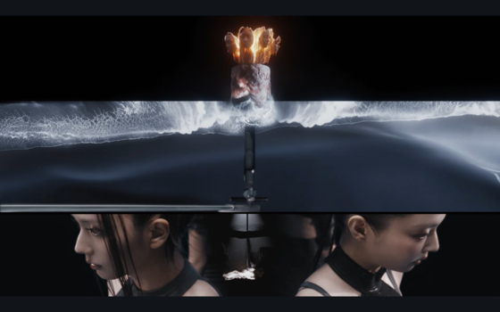 A still from the music video for ″GO,″ the lead track from Blackpink's third EP, ″Deadline,″ released on Feb. 27 [SCREEN CAPTURE]