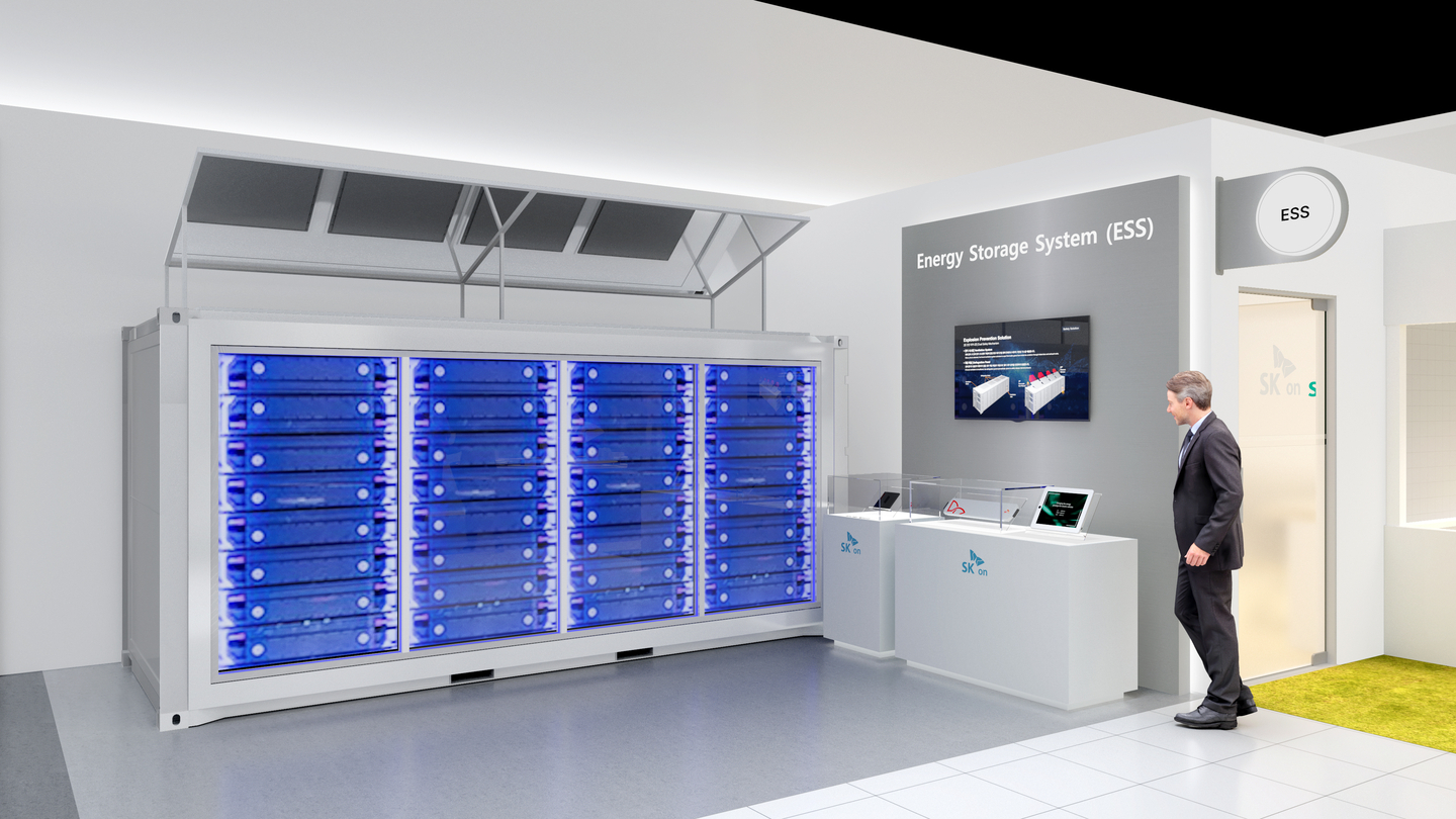 SK On will showcase its lithium iron phosphate batteries used for energy storage systems at Interbattery 2026 [SK ON]