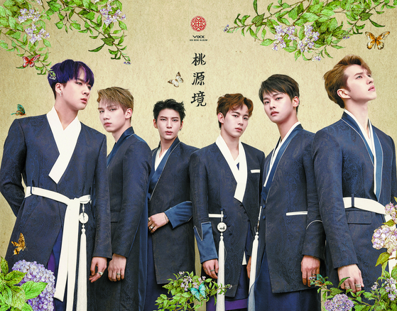 Promotional image for VIXX's "Shangri-La" (2017) [JELLYFISH ENTERTAINMENT]