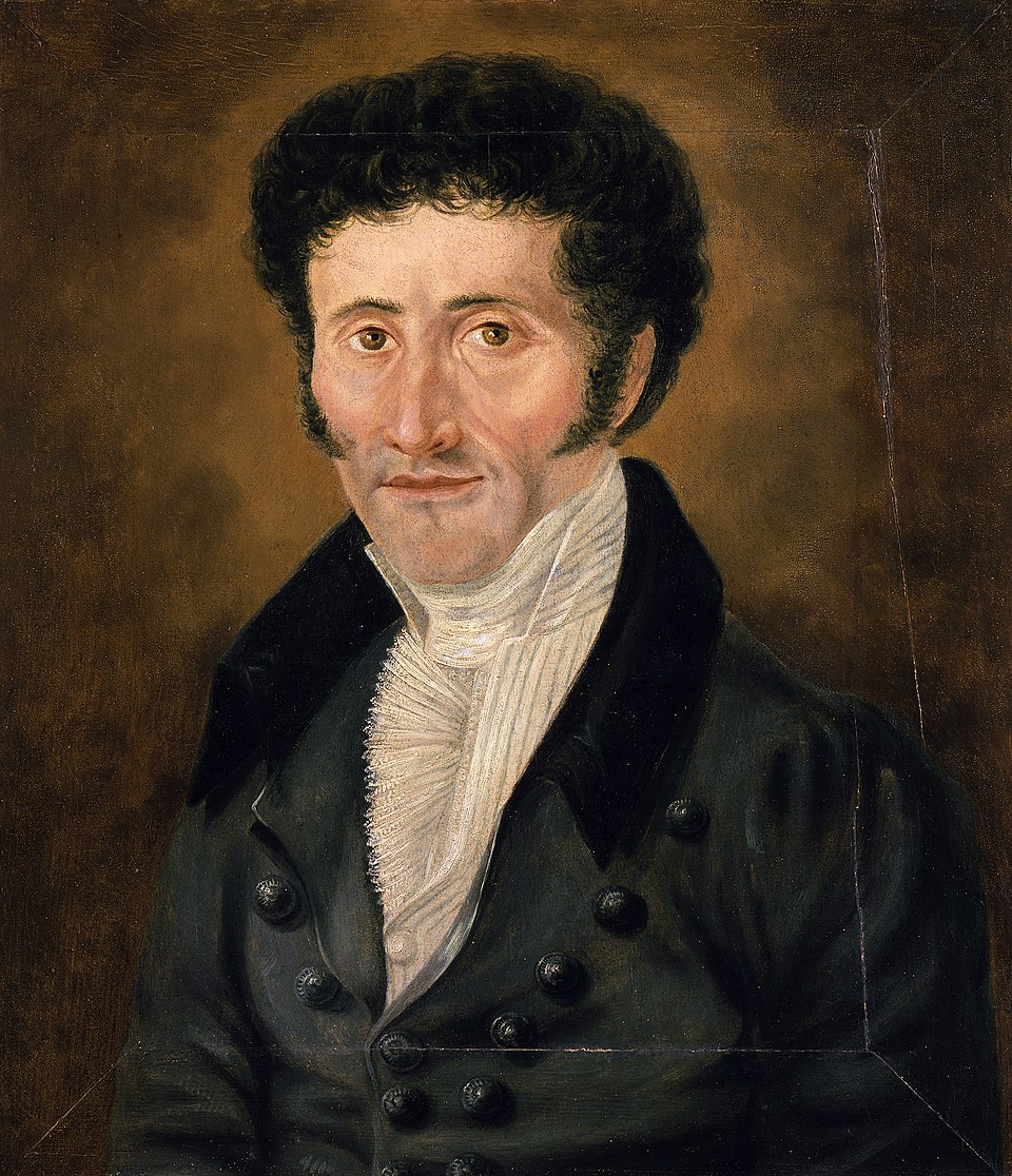Self-portrait of Ernst Theodor Wilhelm Hoffmann (1776–1822). Collection of the Alte Nationalgalerie in Berlin. [WIKIPEDIA]
