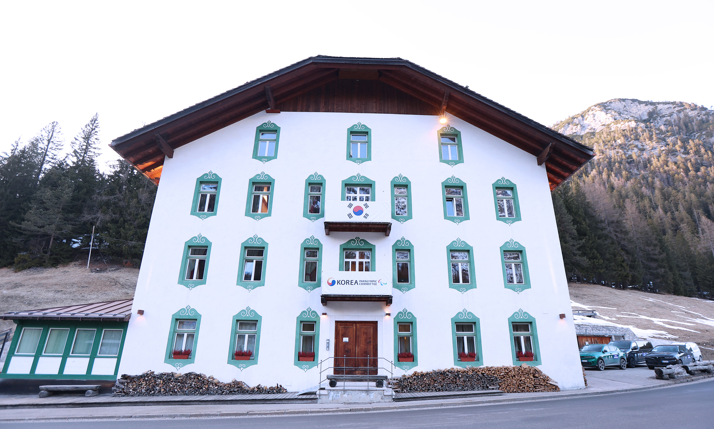 The Korea House, which opened in Cortina, Italy, on March 7, will operate through March 15, when the 2026 Winter Paralympics close. [KOREA PARALYMPIC COMMITTEE]